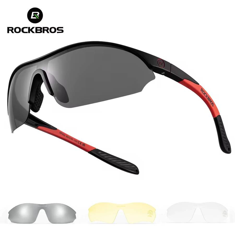 Okulary rowerowe, kolarskie, sportowe polaryzacyjne, wymienne szkła ROCKBROS 1423000601 SP402-1