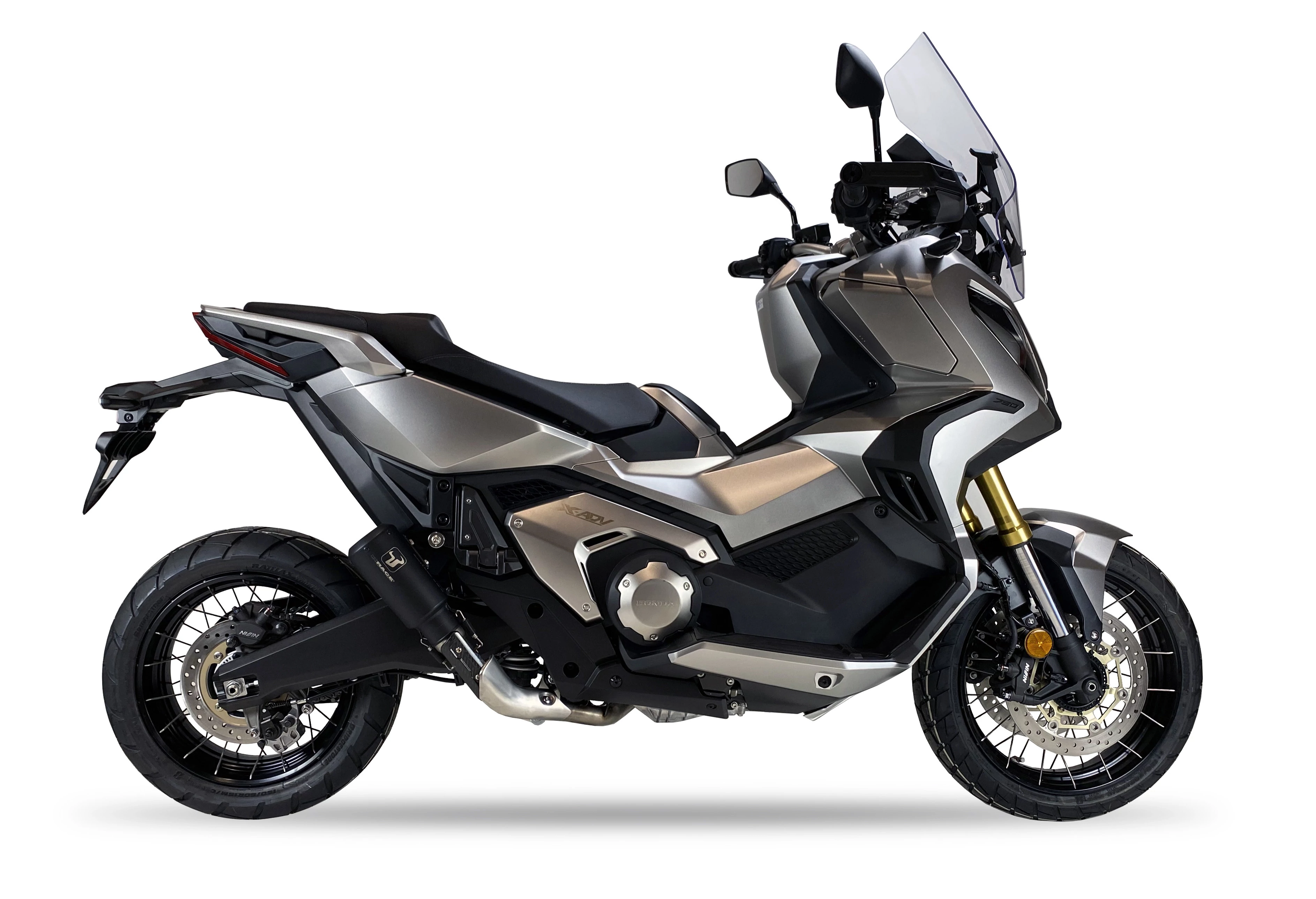 IXRACE Tłumik HONDA X-ADV 750 2025 (RH21) typ MK2B MK2 SERIES BLACK (Homologacja)