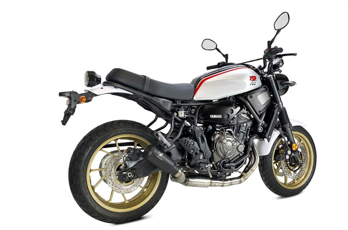 Tłumik IXRACE YAMAHA XSR 700 16-20 (RM11 RM12) FULL SYSTEM WITH CAT. typ MK2B MK2 SERIES BLACK (Homologacja)