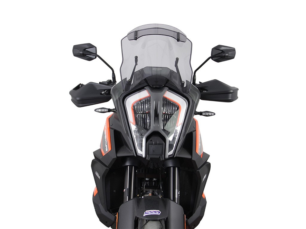 Szyba motocyklowa MRA KTM SUPERADVENTURE 1290 /S /R 2021-, forma VTM, przyciemniana