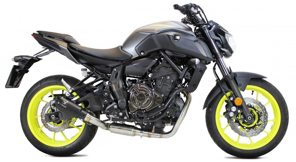 Tłumik IXRACE YAMAHA MT-07 21-23 (RM33, RM34) FULL SYSTEM typ MK2-RB MK2 BLACK - RACE FULL SYSTEM