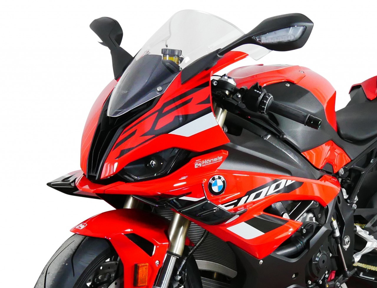 Szyba motocyklowa MRA BMW S1000 RR 2023-2024, forma SP, bezbarwna