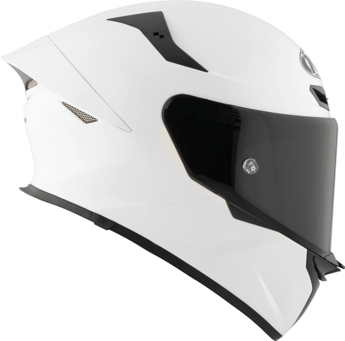 Kask motocyklowy KYT TT-REVO PLAIN Biały