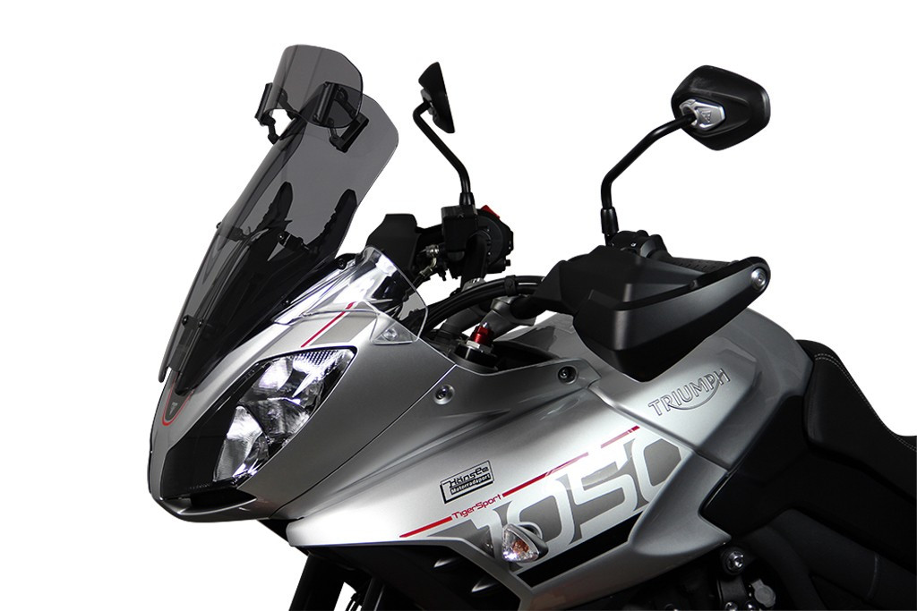 Szyba motocyklowa MRA TRIUMPH TIGER SPORT 1050 NH01 2016-, forma VT, przyciemniana