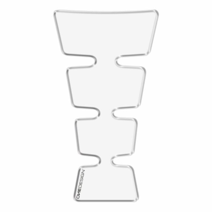 ONEDESIGN Tankpad universal złoty shape transparentny