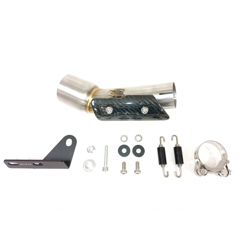 Tłumik IXIL CFMOTO 700 CL-X 19-23 (CF700-2) HERITAGE/SPORT/ADVENTURE typ RC3B SLIP ON - SPORT XTREM BLACK (Homologacja)