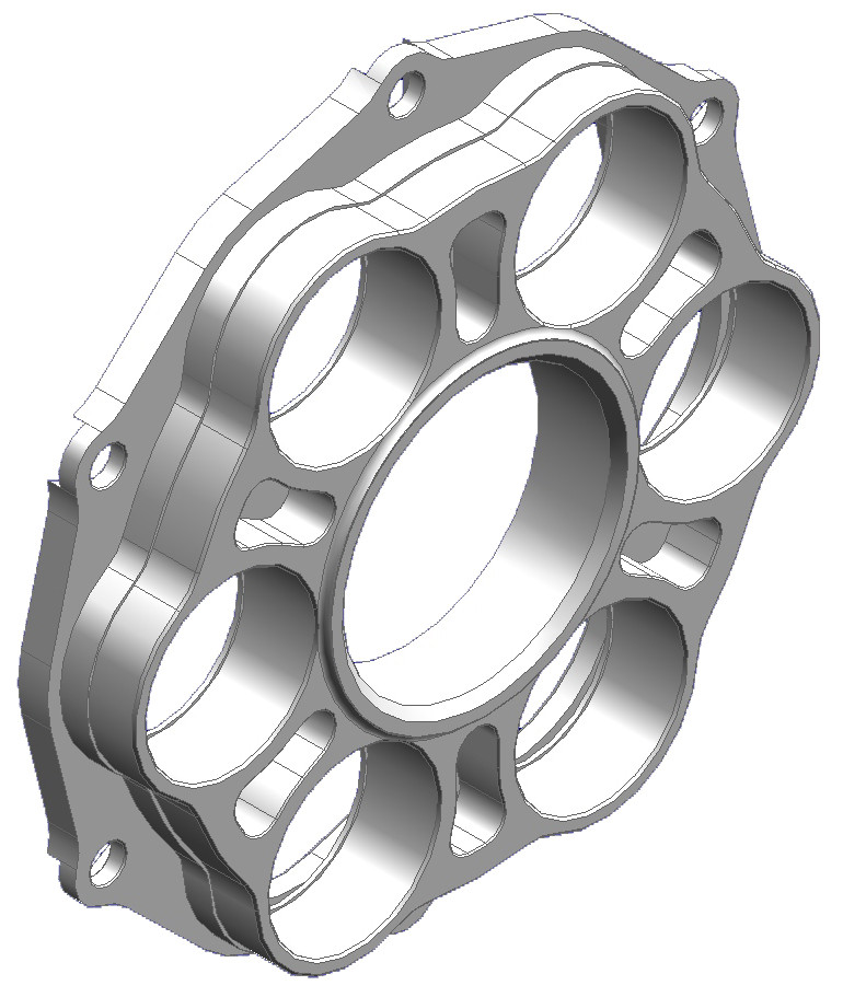 PCD3 SPROCKET CARRIER DUCATI INCL. BOLTS