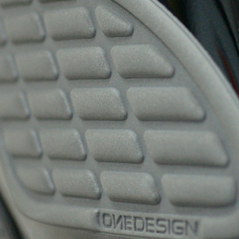ONEDESIGN para stompgripów soft touch leather w kolorze szarym