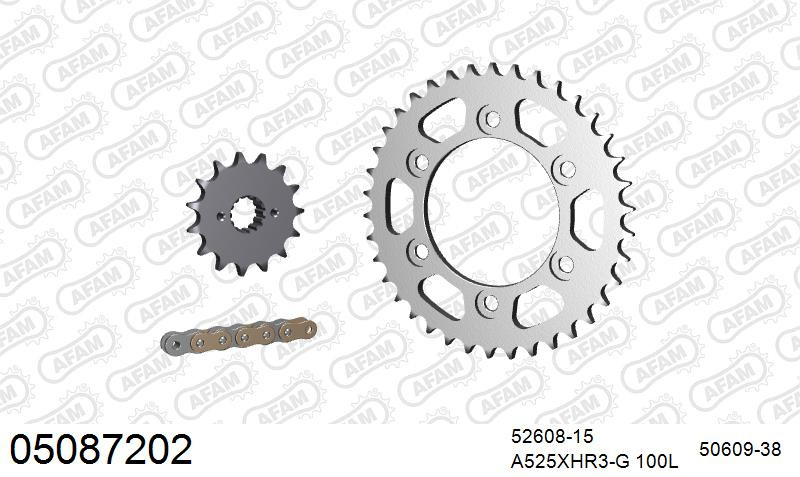 Zestaw napędowy AFAM do DUCATI 996 ST4S, 996 ST4S ABS