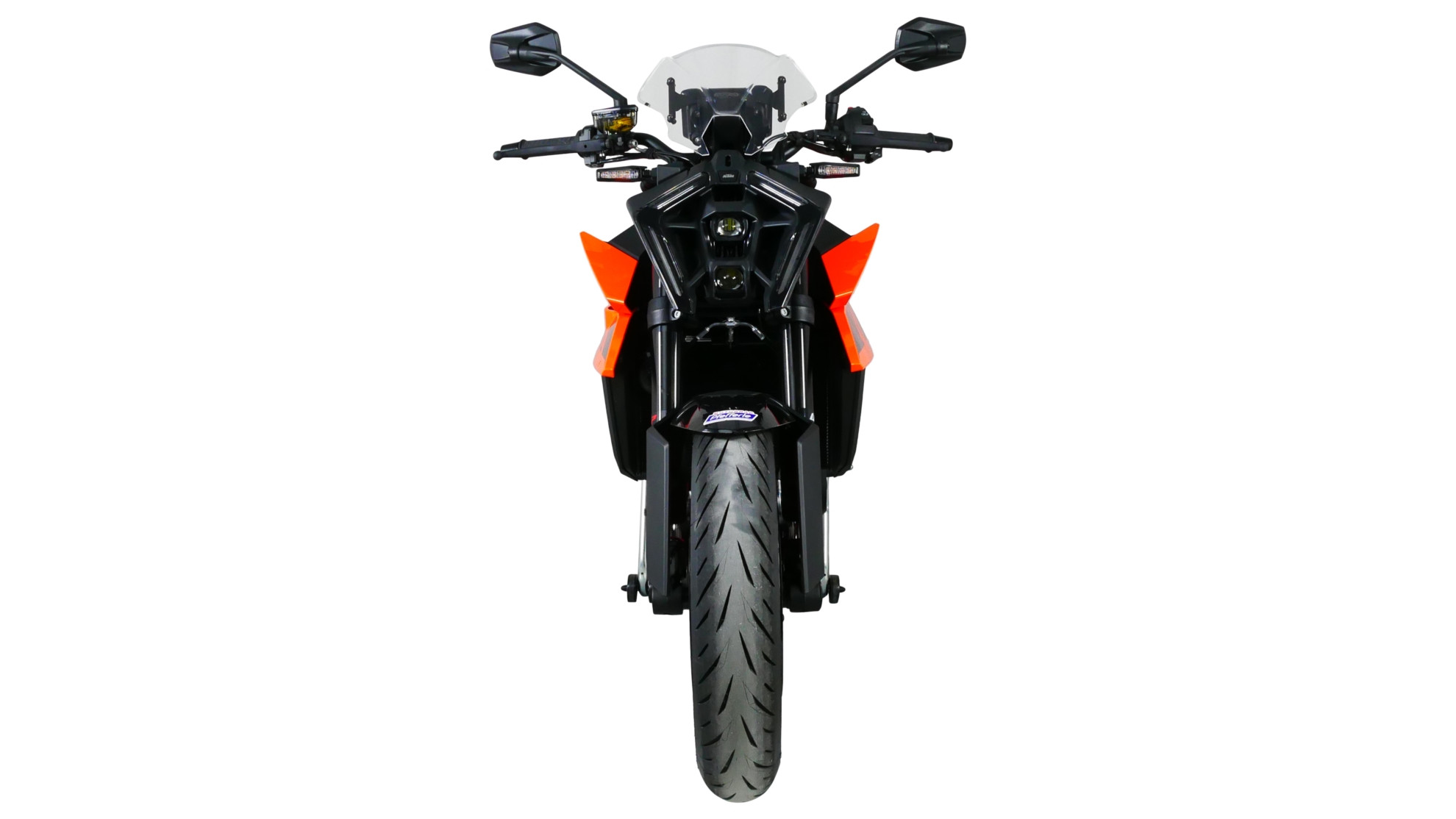 Szyba motocyklowa MRA KTM DUKE 990 2024-, forma NSPM, bezbarwna