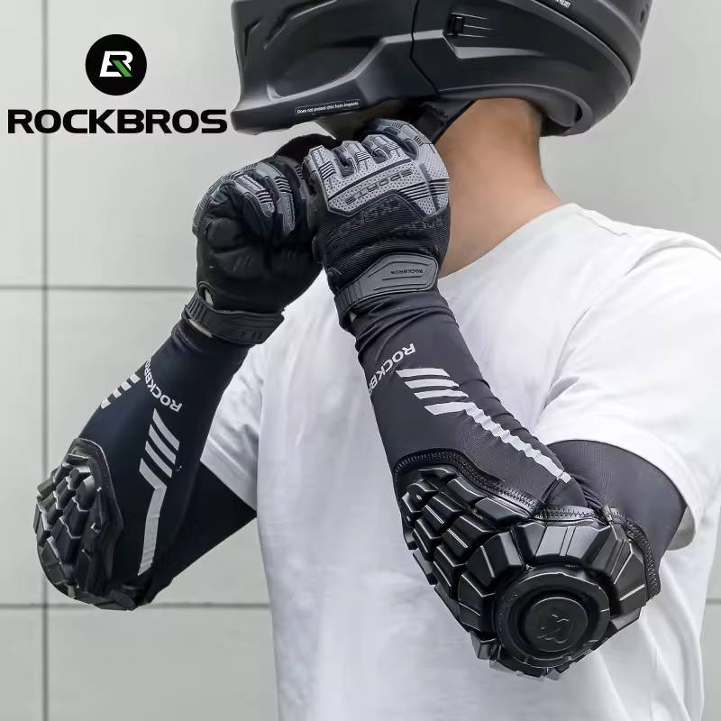 Rękawki rowerowe, ochraniacz łokcia ROCKBROS UPF50+ 0031001 (XT067)