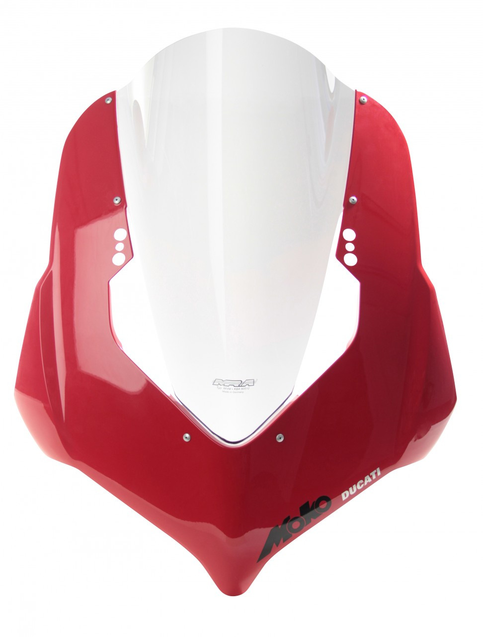 Szyba motocyklowa MRA DUCATI PANIGALE V2 2020-2024, forma R, bezbarwna