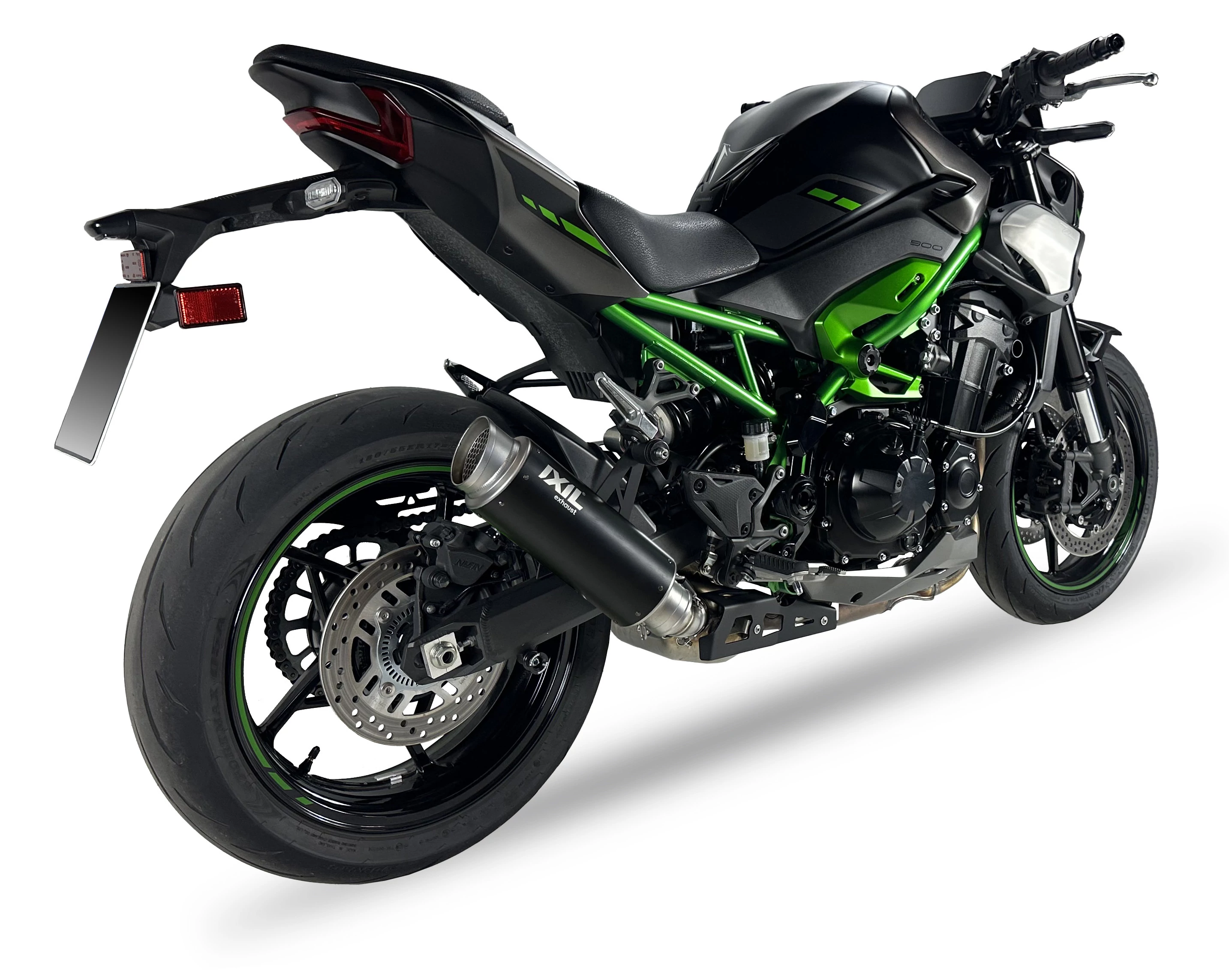 IXIL Tłumik KAWASAKI Z 900 A2 2025 (ZR900V ZR900VA2) typ RC3B SLIP ON - SPORT XTREM BLACK (Homologacja)