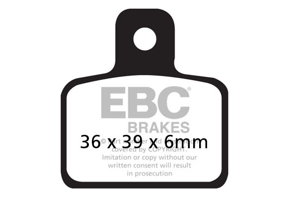 EBC Brakes Klocki hamulcowe EBC FA351TT (kpl. na 1 tarcze)