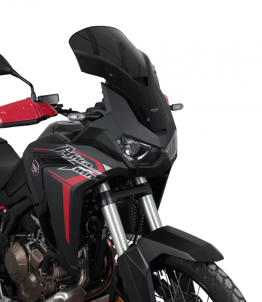 Szyba motocyklowa MRA HONDA CRF1100L AFRICA TWIN / DCT 2020-2023, forma TM, czarna