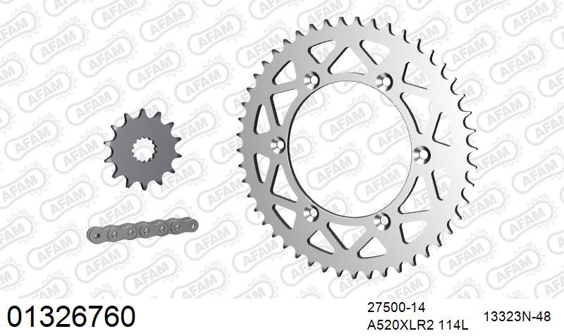 Zestaw napędowy AFAM do YAMAHA WR 250 Z