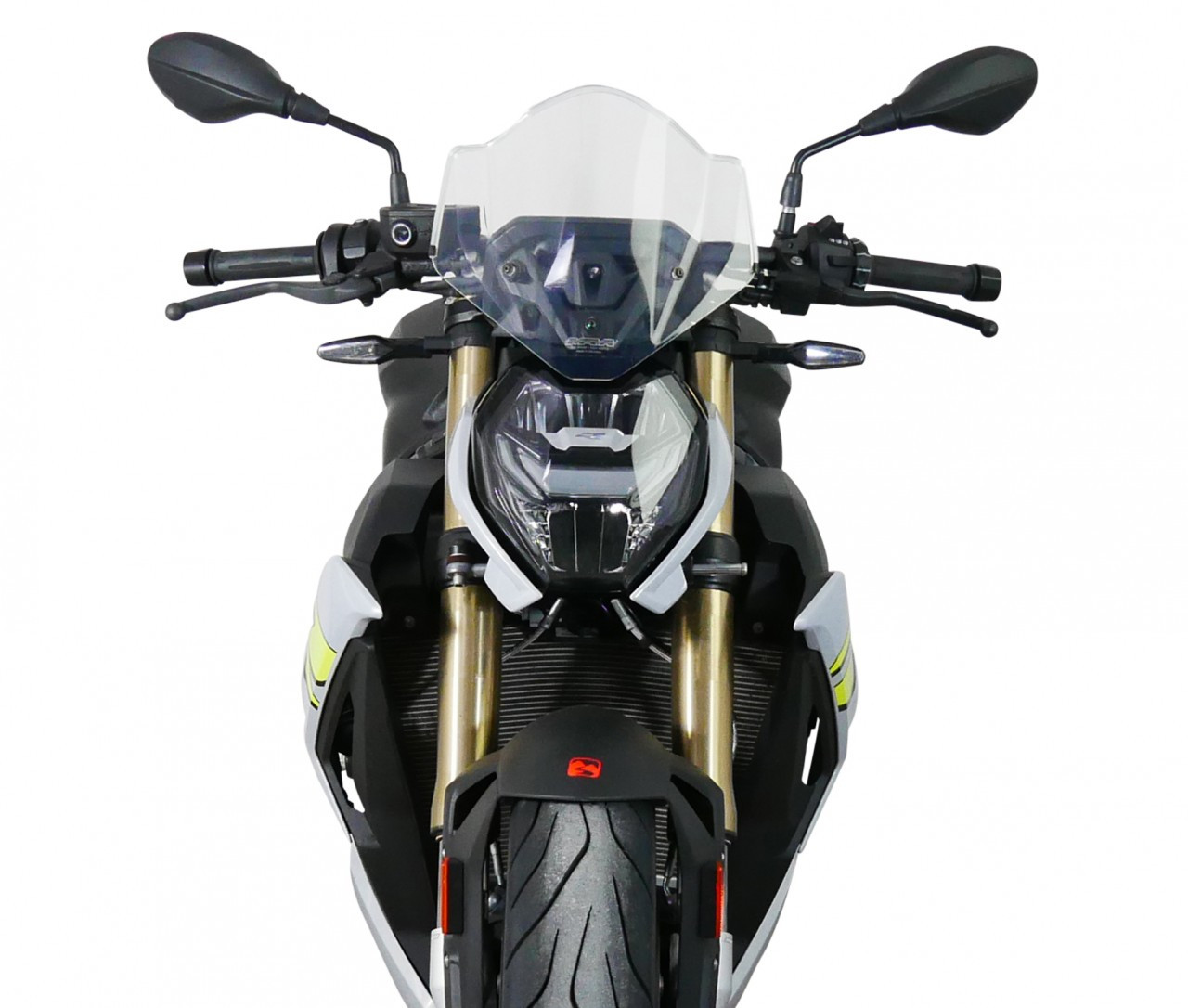 Szyba motocyklowa MRA BMW S 1000 R (HAL.WINDSH. SPORT 2021-, forma SPM, bezbarwna