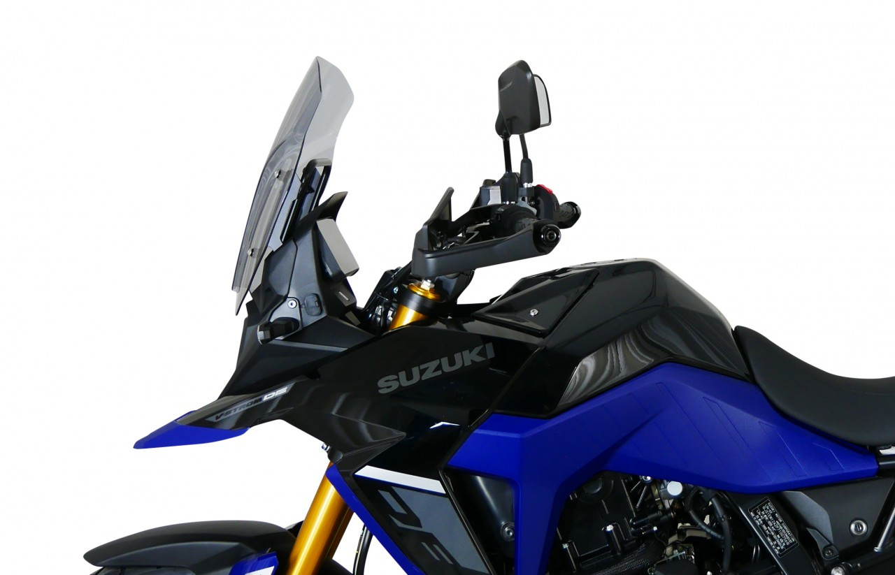 Szyba motocyklowa MRA SUZUKI V-STROM 800 /DE /RE 2023-, forma NTM, przyciemniana