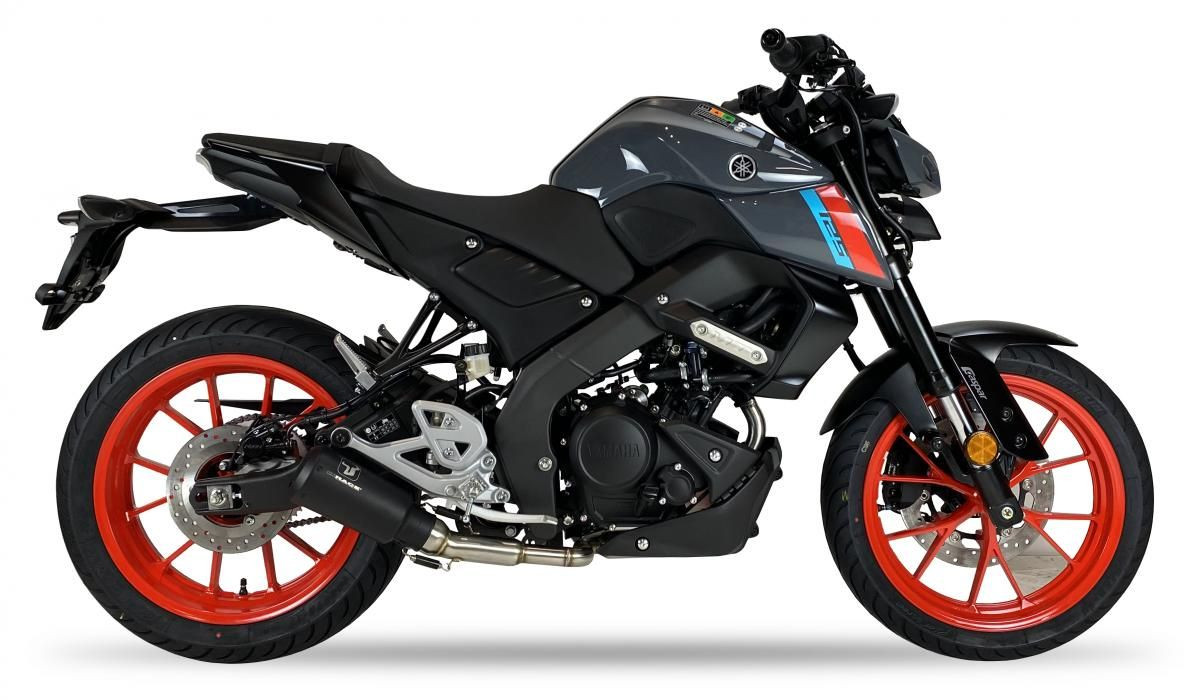 Tłumik IXRACE YAMAHA MT-125 21-23 (RE40) FULL SYSTEM typ MK2B MK2 SERIES BLACK