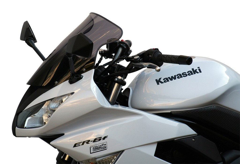 Szyba motocyklowa MRA KAWASAKI ER 6 F EX 650 C 2009-2011, forma O, bezbarwna