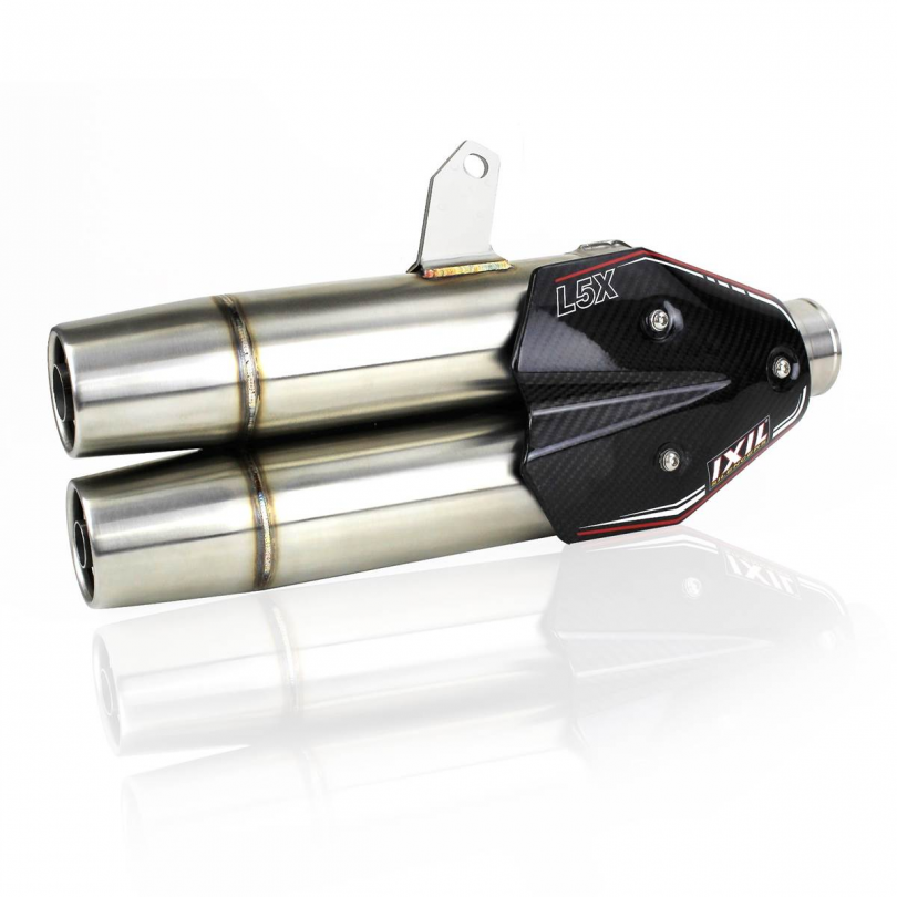Tłumik IXIL KYMCO AK 550 21-22 (E1-A3, E1-A2) typ L5X (waga: 3000g, długość: 430 mm., materiał: Inox AISI304, kolor: Matt polish