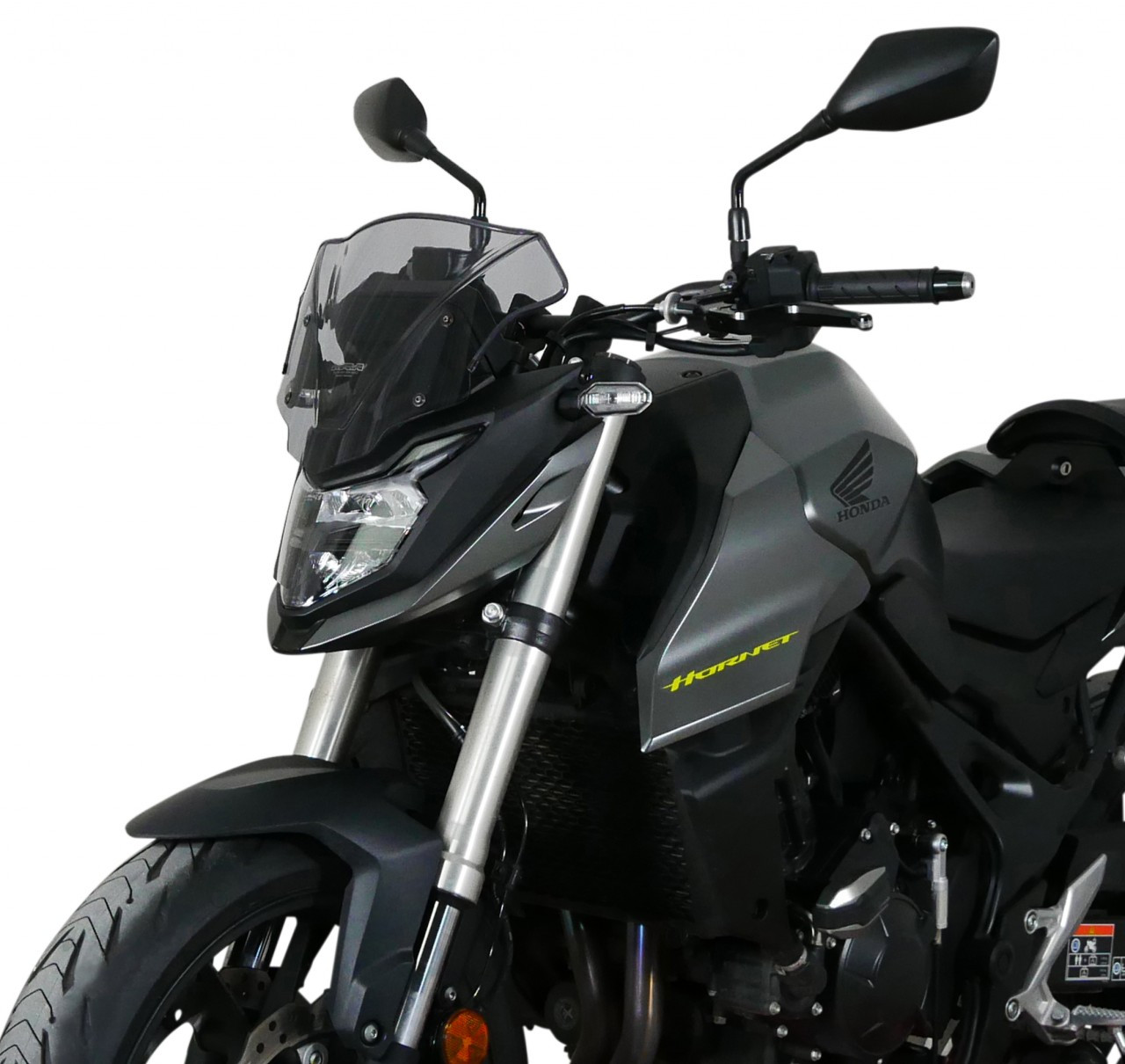Szyba motocyklowa MRA HONDA CB 750 HORNET 2023-2024, forma NSPM, przyciemniana