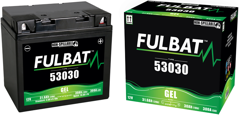 Akumulator FULBAT FUL GEL - 53030 (Żelowy, bezobsługowy)