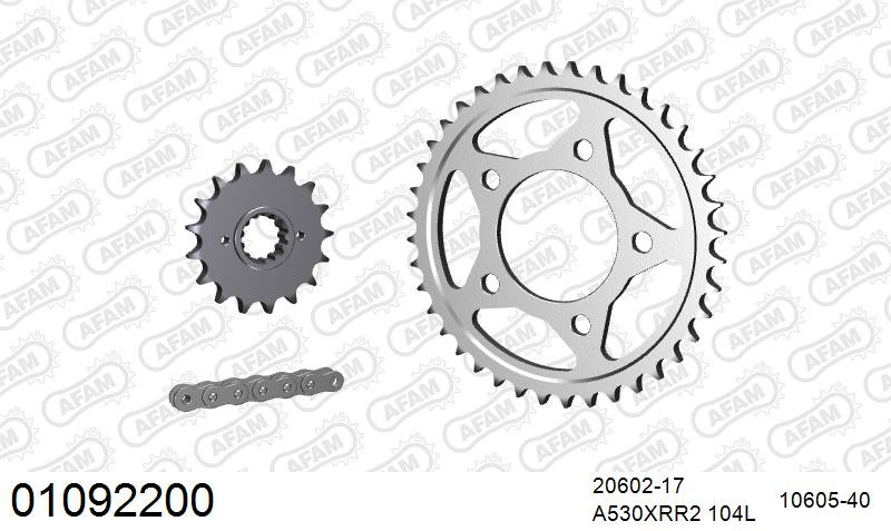 Zestaw napędowy AFAM do HONDA CB 1100 R A,B