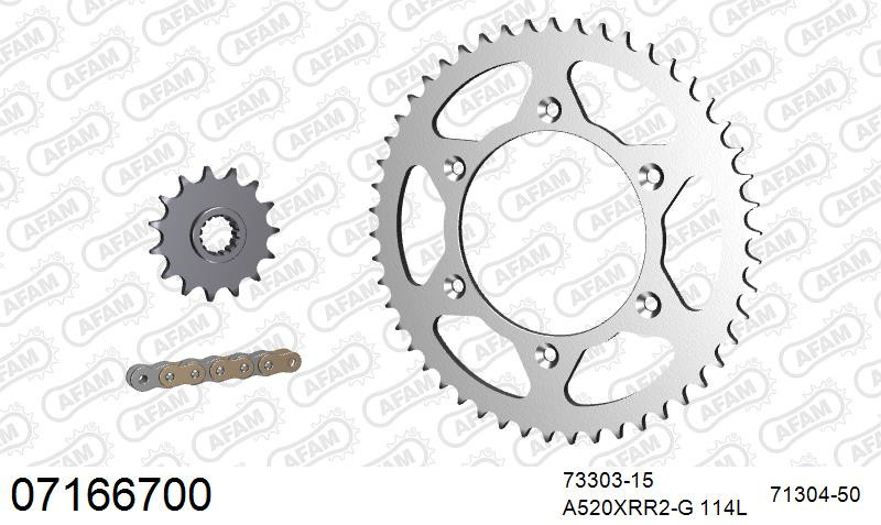 Zestaw napędowy AFAM do KTM GS 540
