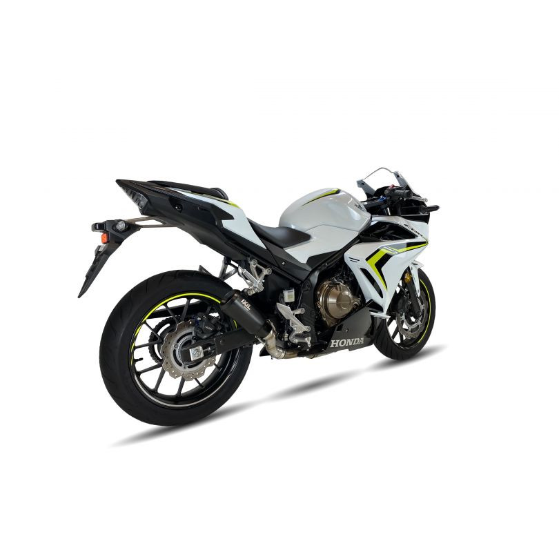 Tłumik IXIL HONDA CB 500 X 13-16 (PC46) typ RB (waga: 900g, długość: 230 mm., materiał: Inox AISI304, kolor: Black painted) SLIP