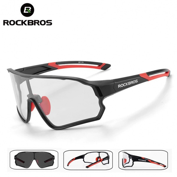 Okulary rowerowe / sportowe fotochrom ROCKBROS UV400 (10135)