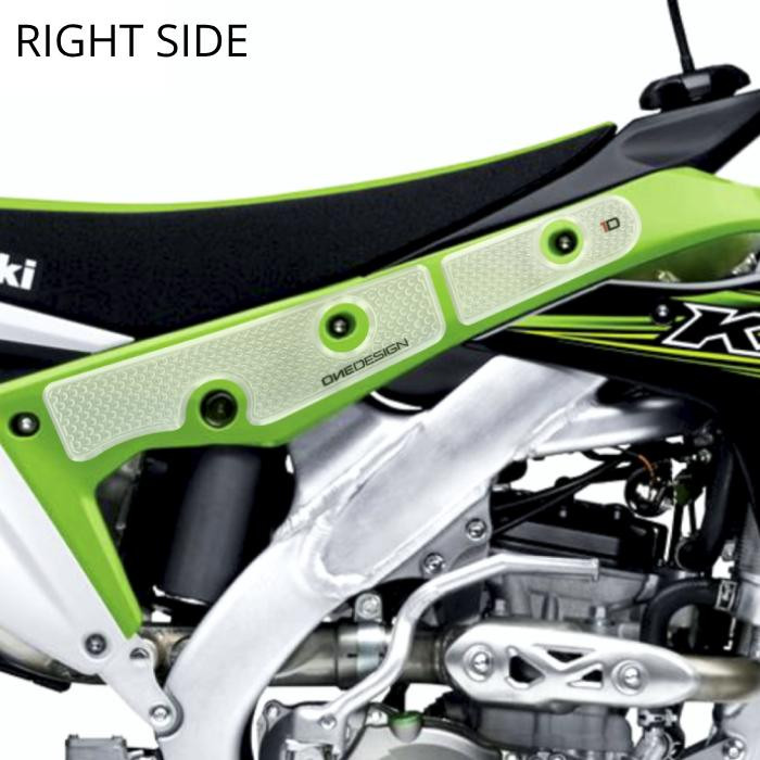 ONEDESIGN Grip Boczny HDR KX 250F 2017-2020 KAWASAKI transparentny