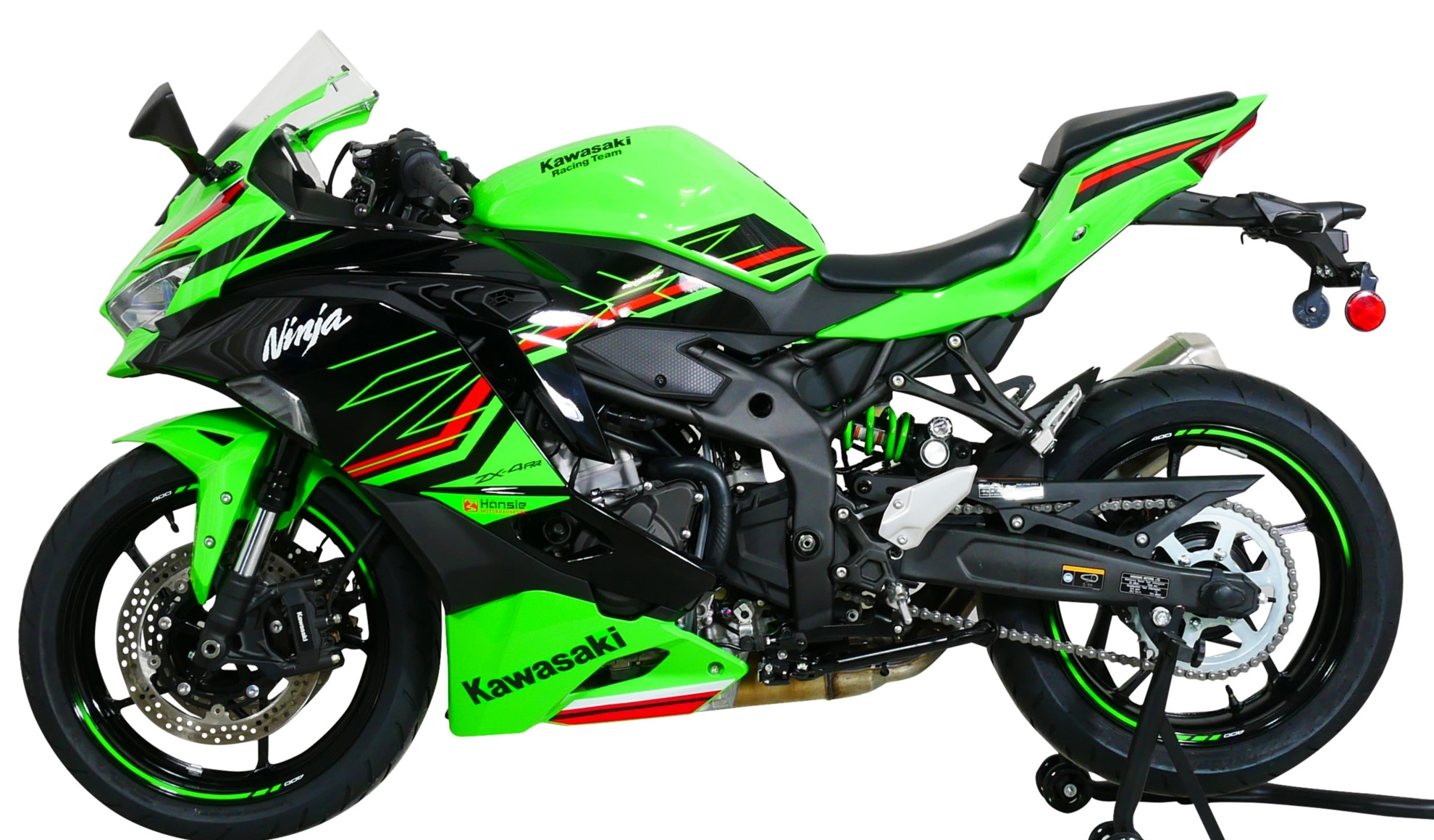Szyba motocyklowa MRA KAWASAKI ZX-4 R / ZX- 4 RR 2023-, forma R, bezbarwna