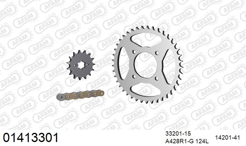 Zestaw napędowy AFAM do SUZUKI GP 125
