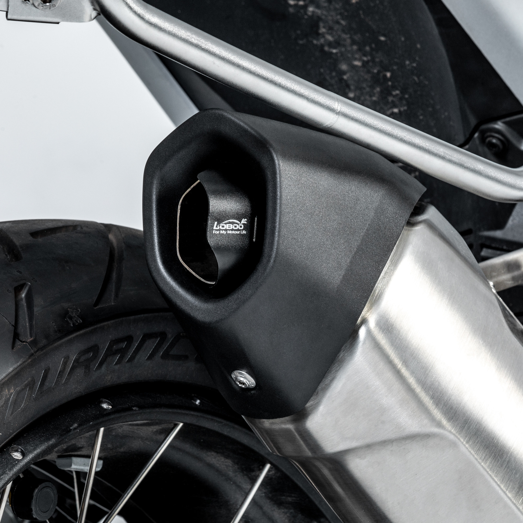 LOBOO Deflektor wydechu motocykla BMW R1300GS (2023-), BMW R1300GS ADVENTURE (2024-)