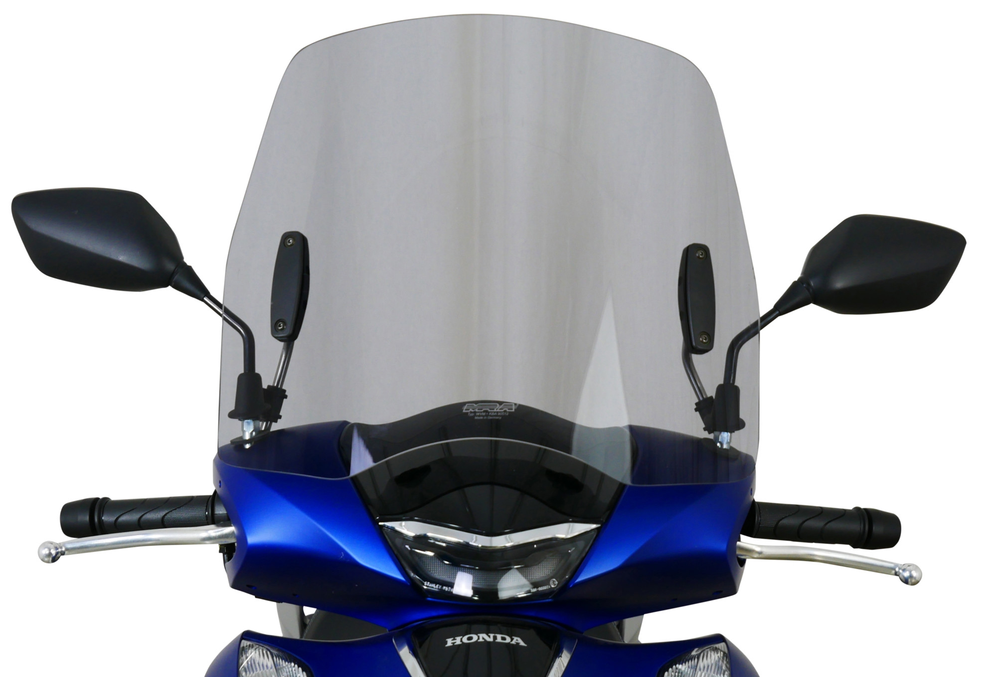 Szyba motocyklowa MRA HONDA SH 350 (EURO 5) 2020-2024, forma TM, przyciemniana