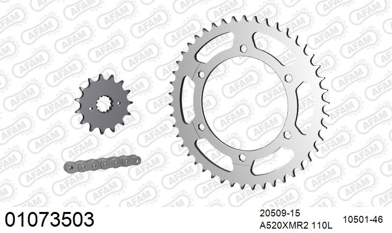 Zestaw napędowy AFAM do HONDA NX 650 T,V,W,X,Y,1,2