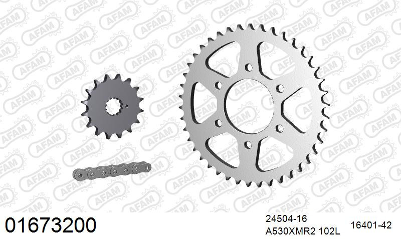 Zestaw napędowy AFAM do KAWASAKI Z 650 B1,B2,B3
