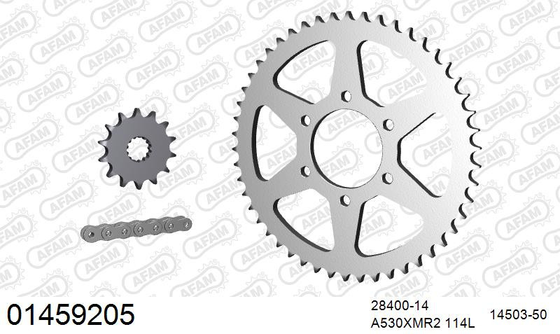 Zestaw napędowy AFAM do SUZUKI GSX 500 E / ES
