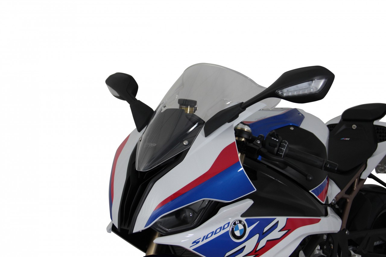 Szyba motocyklowa MRA BMW S1000 RR 2019-2022, forma O, bezbarwna
