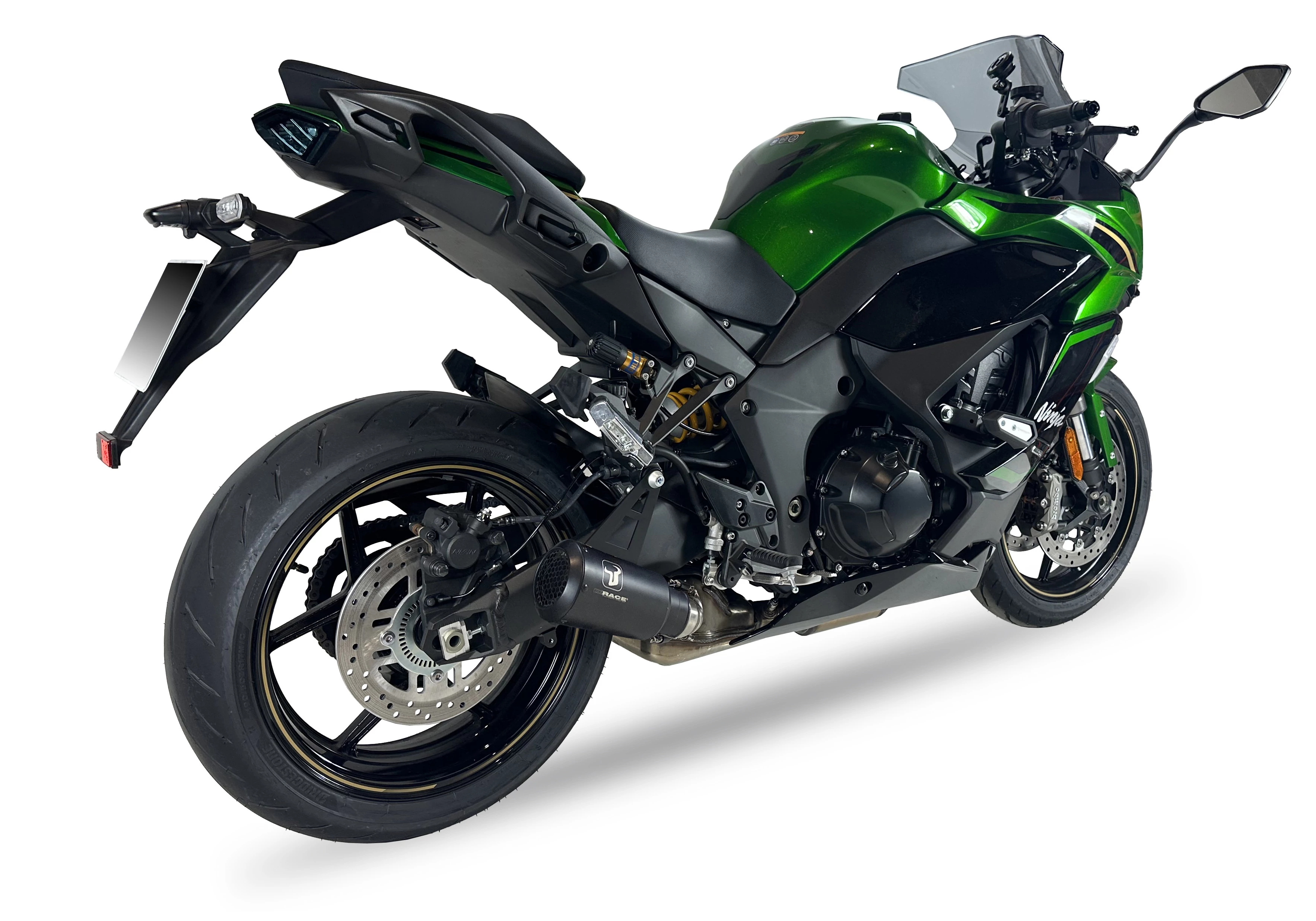 IXRACE Tłumik KAWASAKI NINJA 1100 SX / SE 2025 (ZXT10H) typ MK2B MK2 SERIES BLACK (Homologacja)