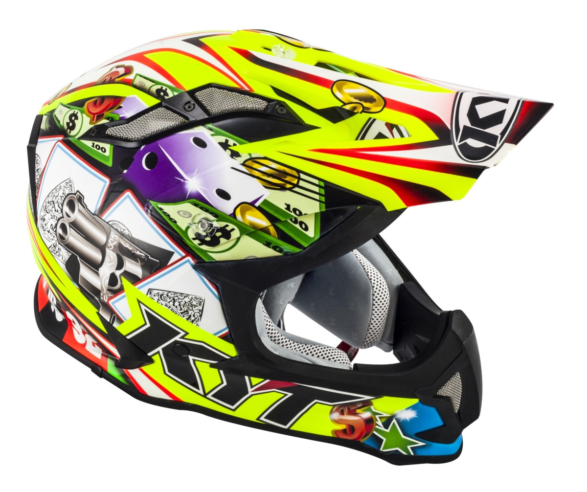 Kask Motocyklowy KYT STRIKE EAGLE ROULETTE