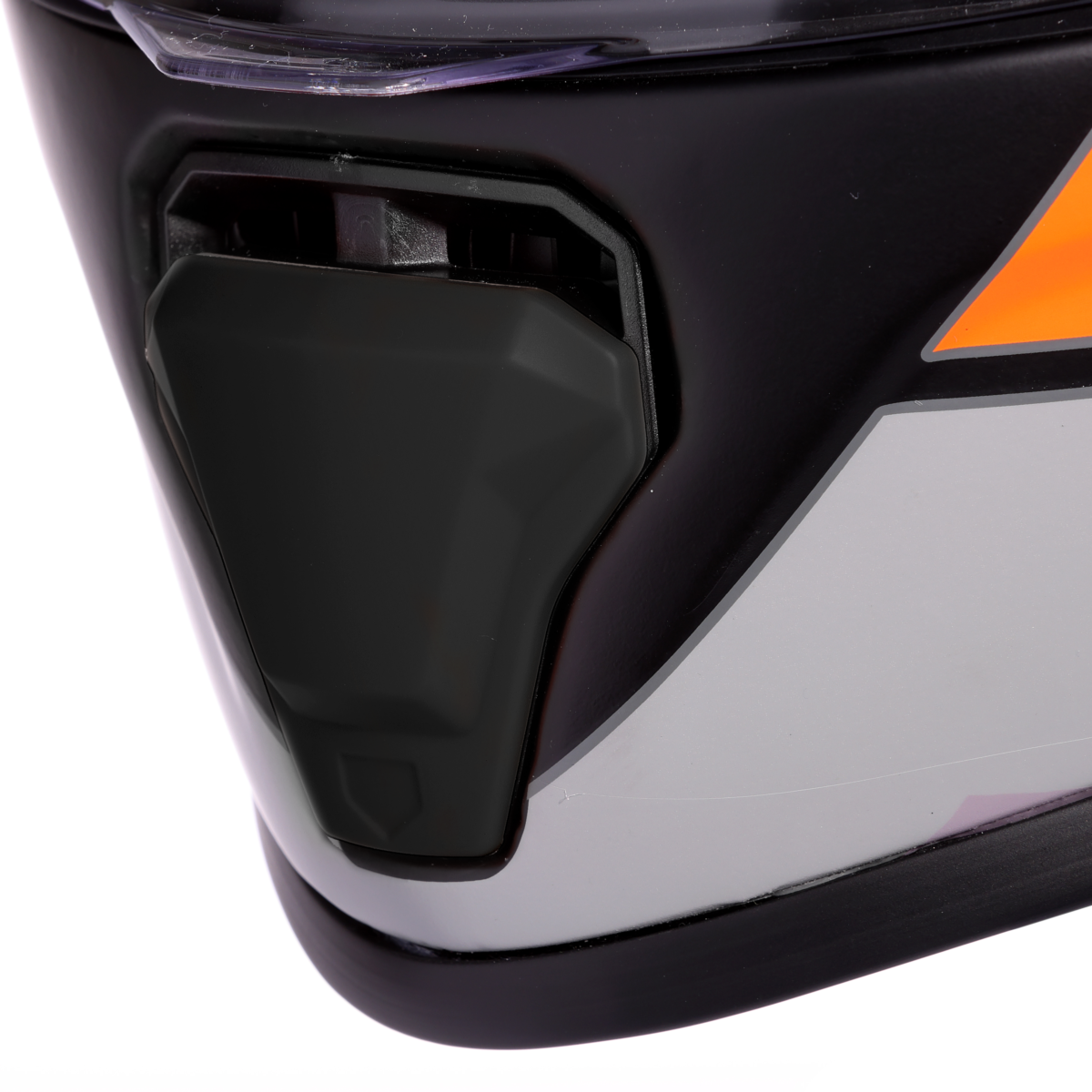 Kask motocyklowy ROCC 841 szaro-pomarańczowy