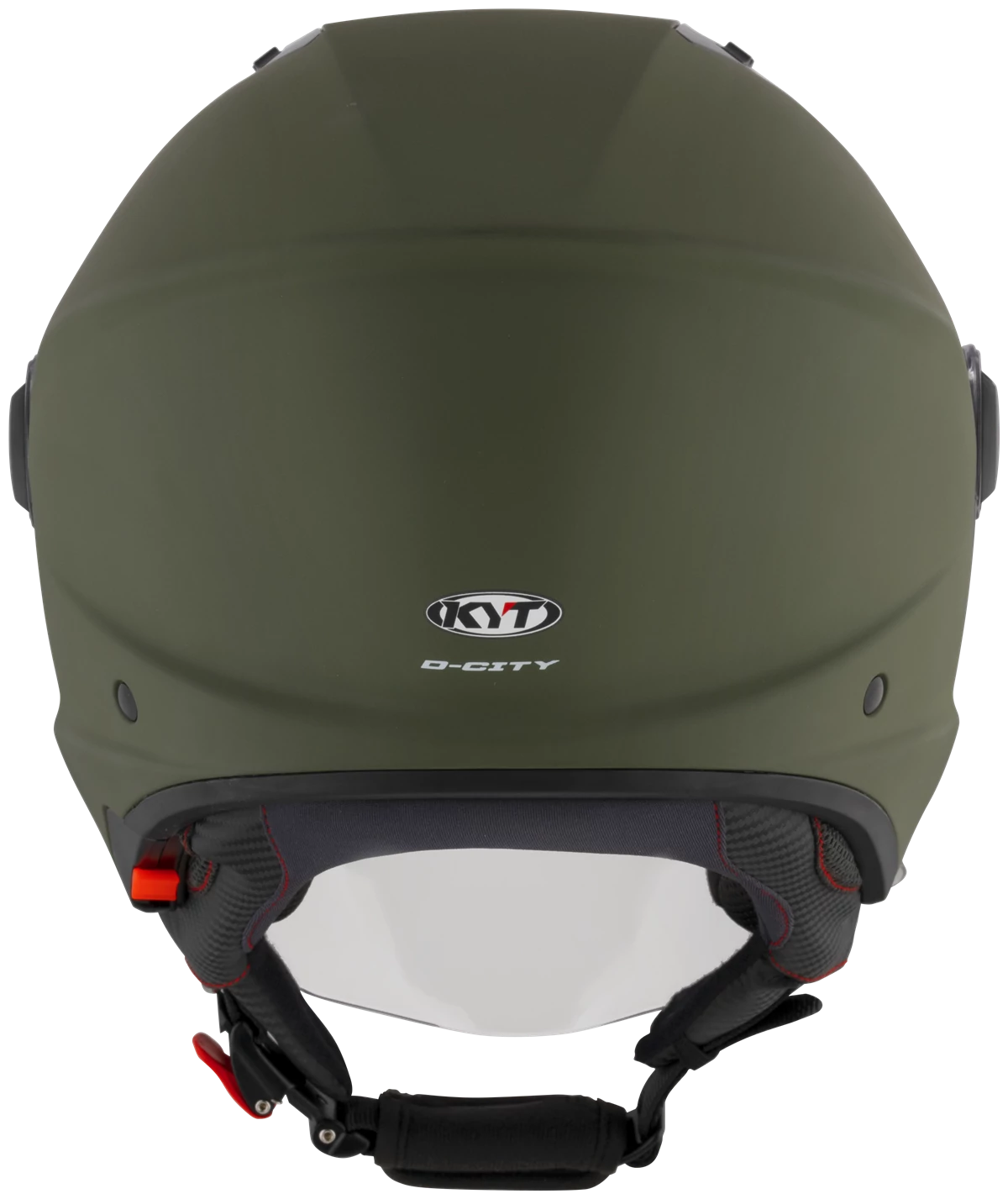Kask motocyklowy KYT D-CITY CIEMNY ZIEOLNY MATT E06