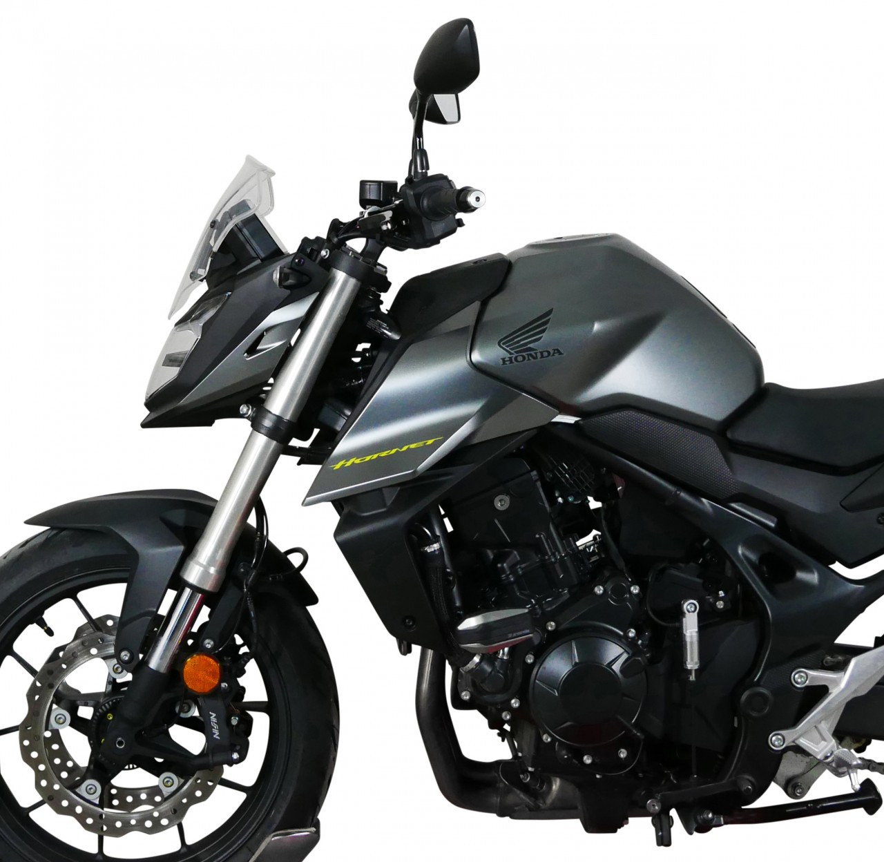 Szyba motocyklowa MRA HONDA CB 750 HORNET 2023-2024, forma NSPM, bezbarwna