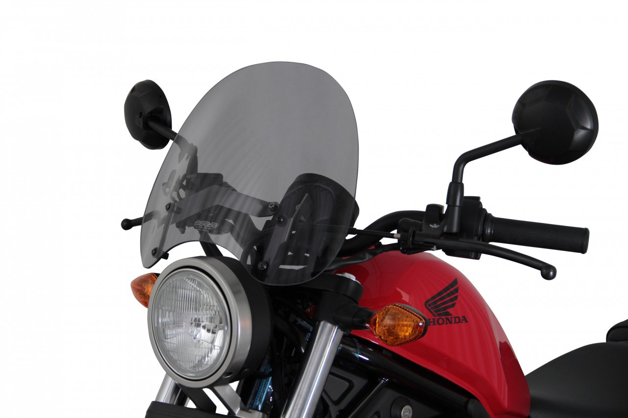 Szyba motocyklowa MRA HONDA CMX 500 REBEL 2017-2019, forma NTM, przyciemniana