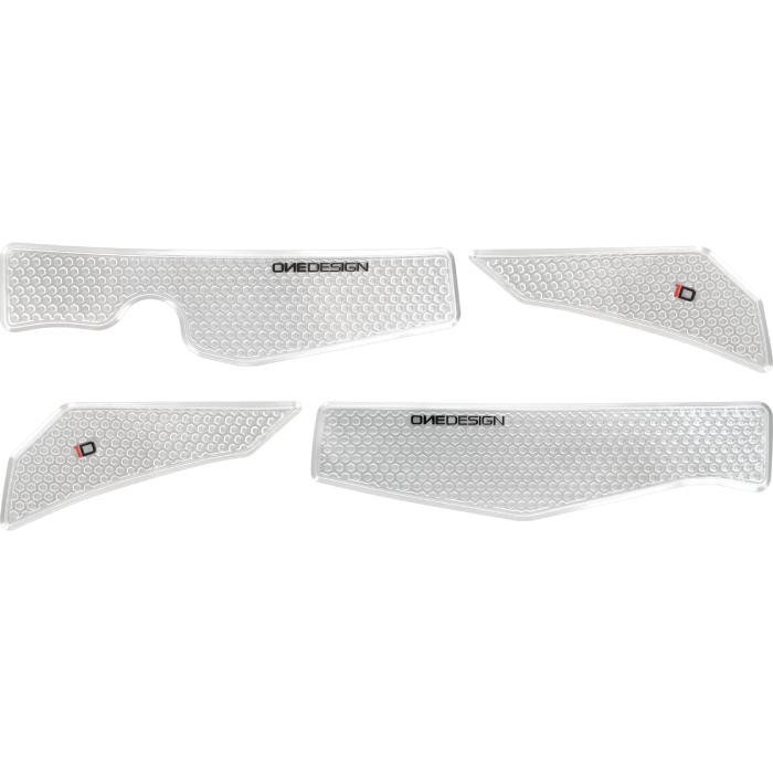 ONEDESIGN Grip Boczny HDR KX 450F 2016-2018 KAWASAKI transparentny