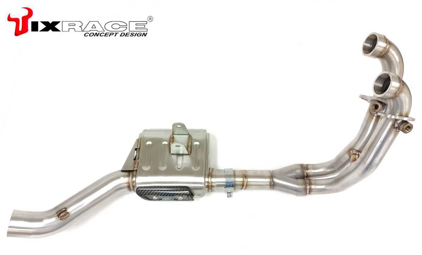 Tłumik IXRACE APRILIA TUONO 660 21-23 (KV KS) FULL SYSTEM typ MK2B MK2 SERIES BLACK