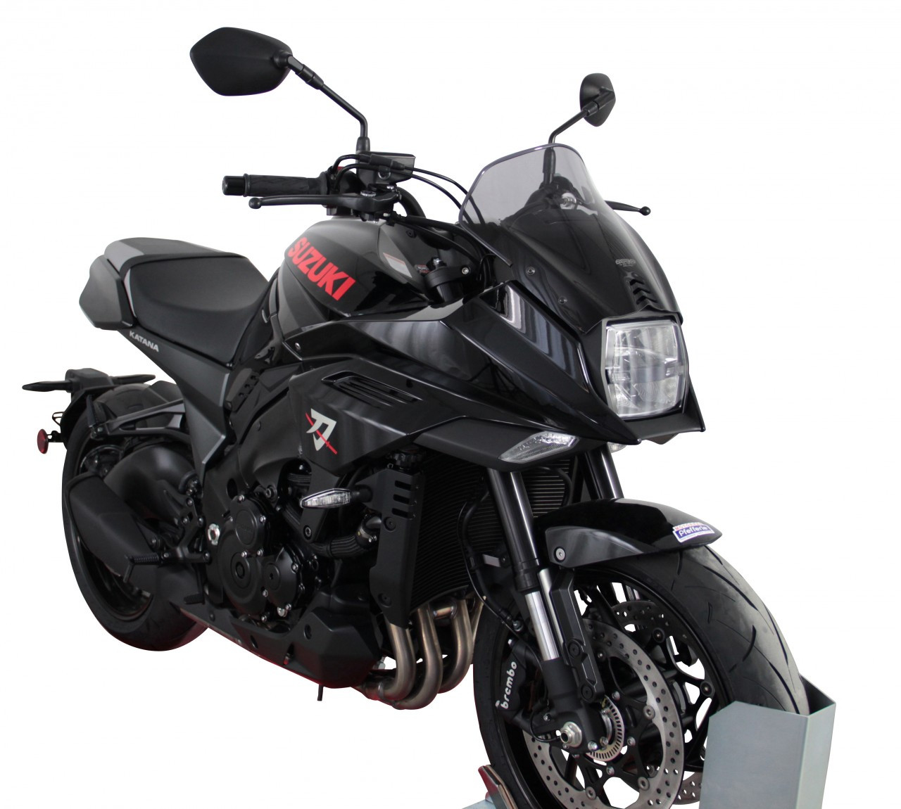 Szyba motocyklowa MRA SUZUKI GSX-S 1000 S KATANA 2019-, forma S, przyciemniana
