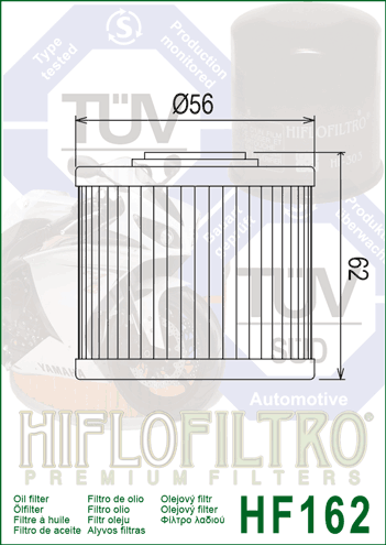 FILTR OLEJU HIFLO HF162 BMW R 1300 GS '22-'24